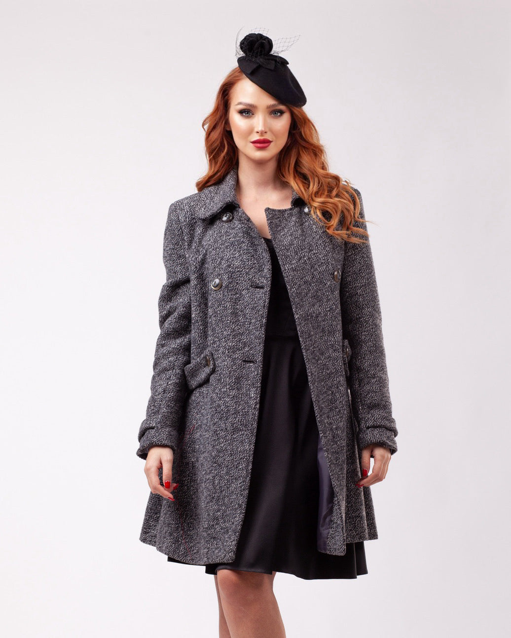 Chic A-Line Coat