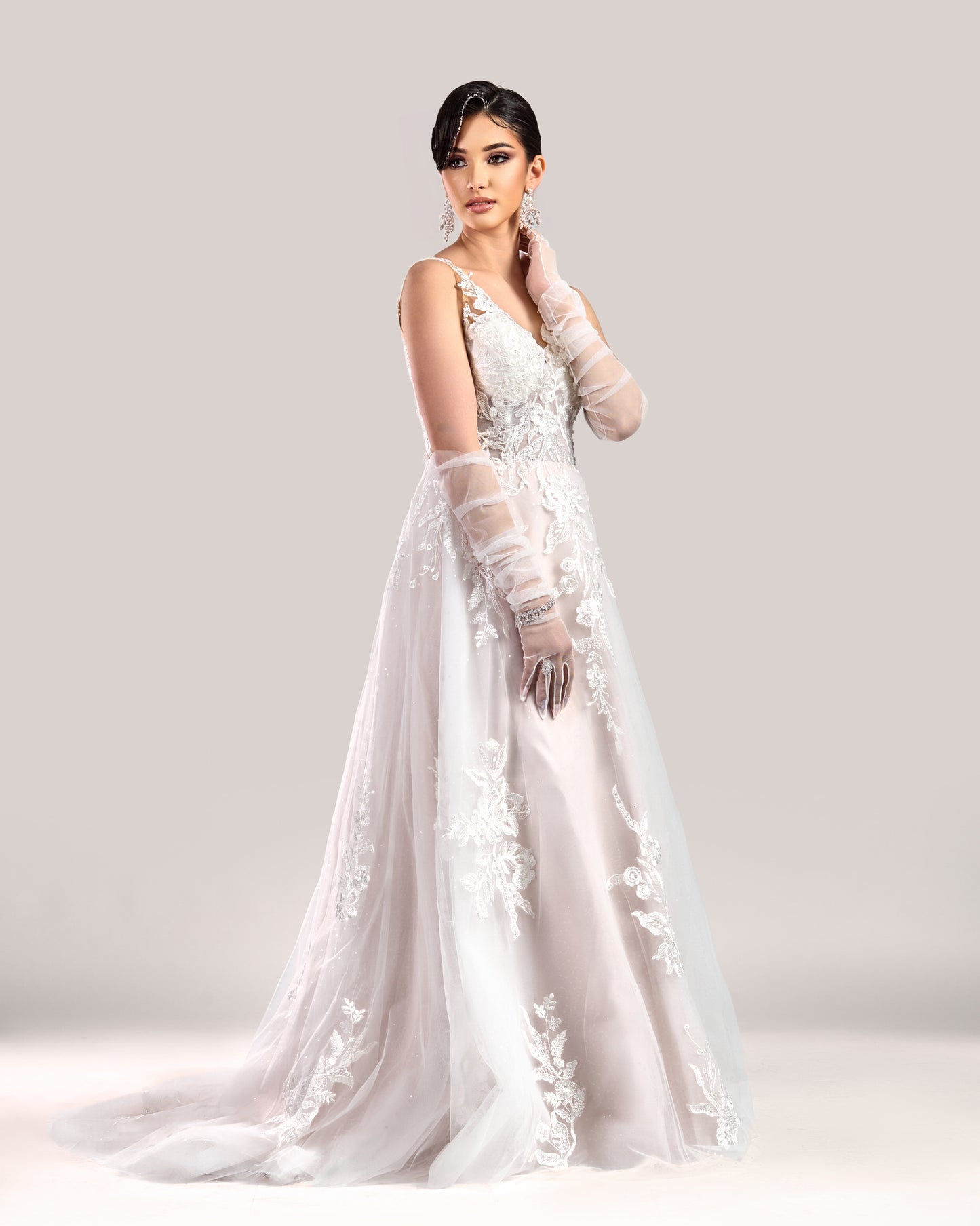 "Luminescent Whisper" Bridal Gown