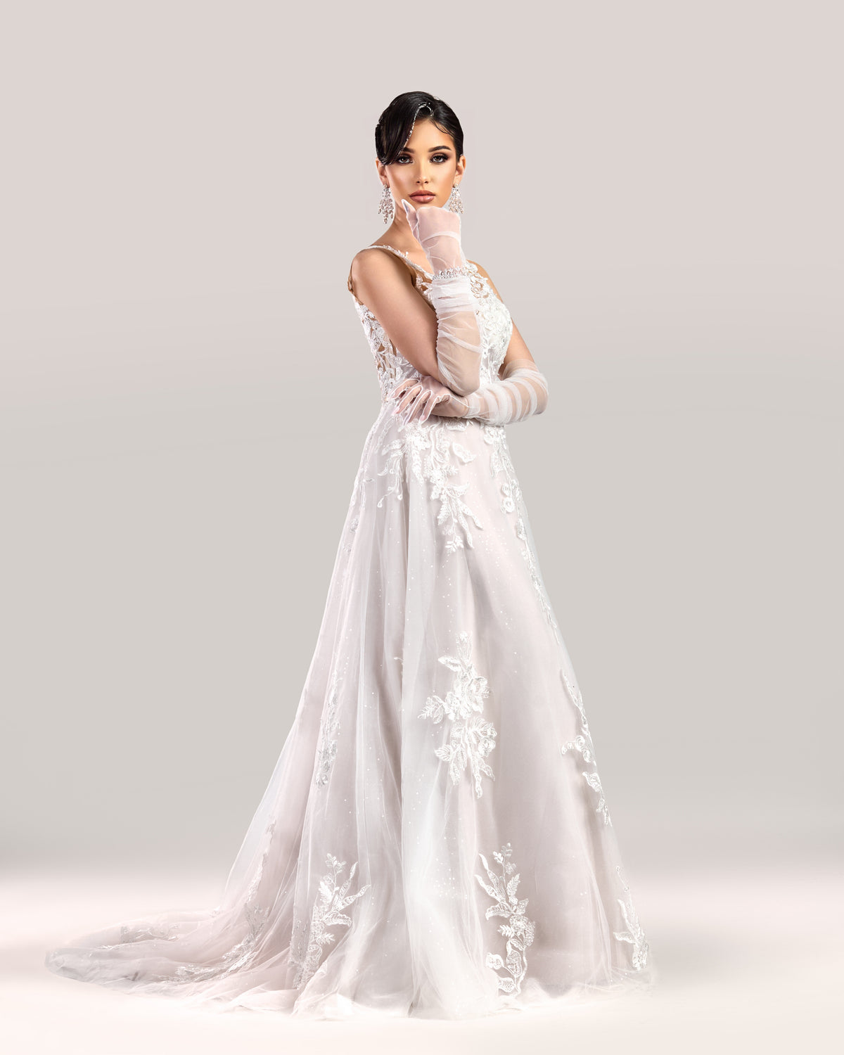 "Luminescent Whisper" Bridal Gown
