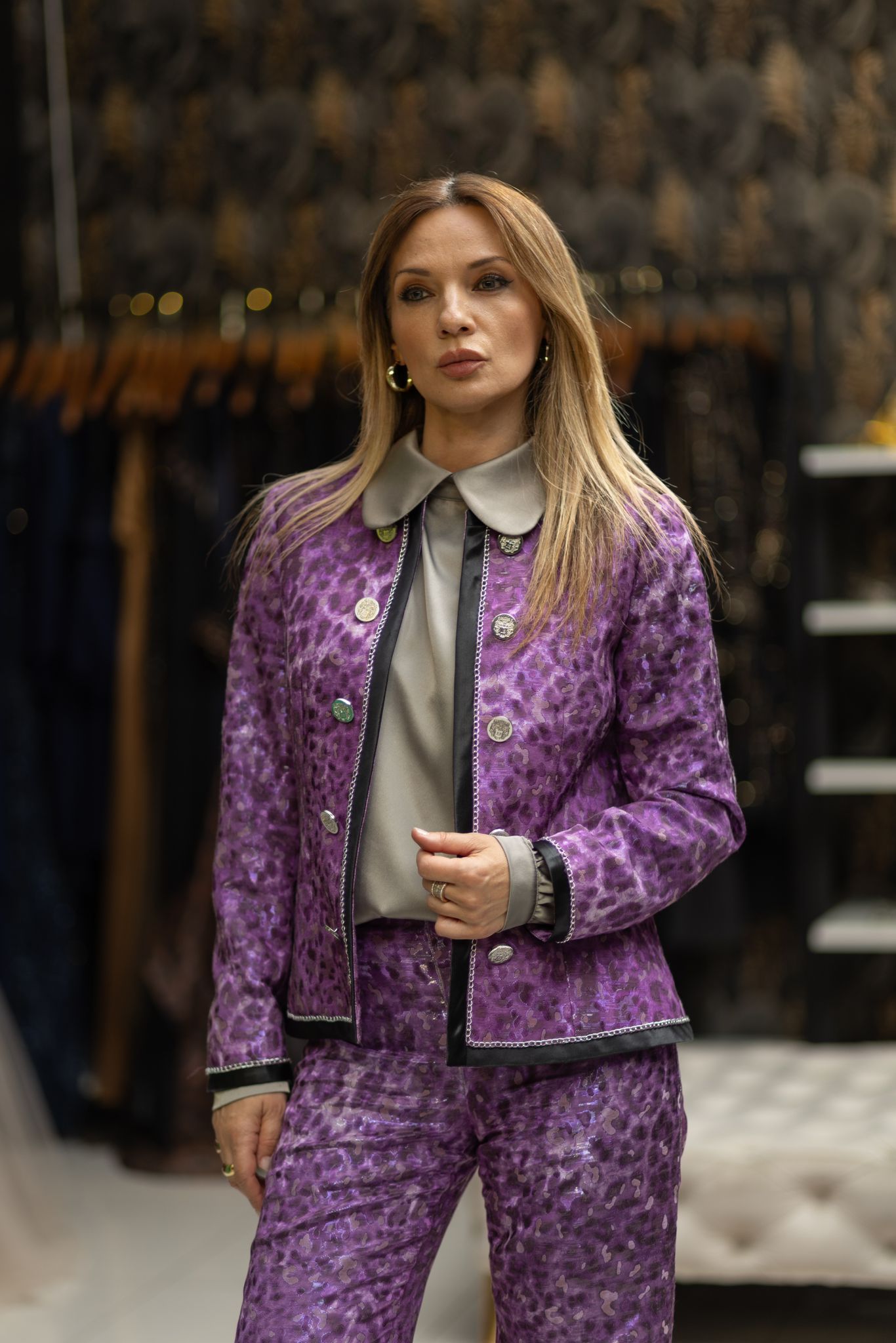 Silk-Satin Shirt