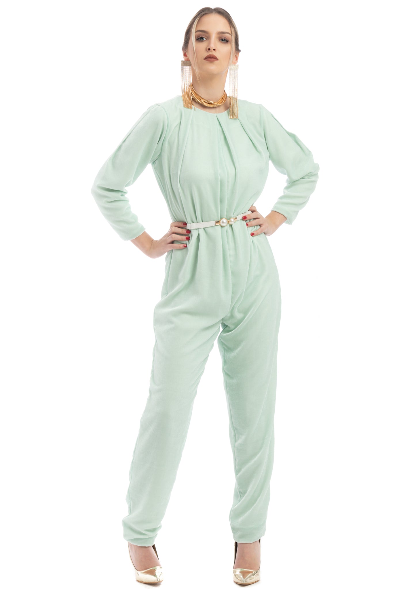 Velvet Jumpsuit