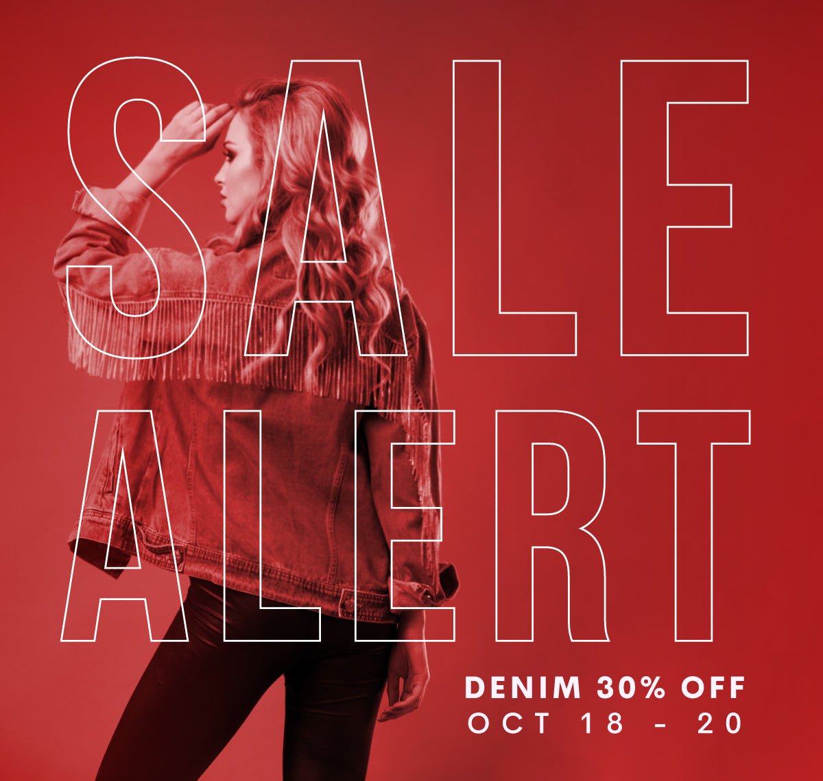 SHOPPING WEEKEND IN ELENA LUKA: THE DENIM LINE WITH 30% OFF!