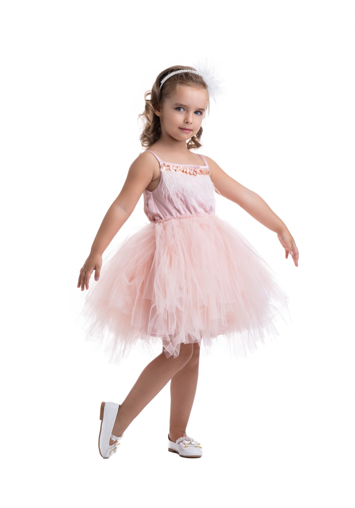 PINKY DREAMY DRESS FOR YOUR LITTLE PRINCESS