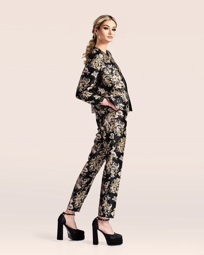 Floral Two Piece Suit