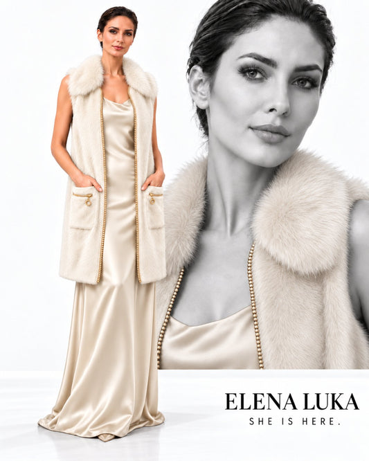 Elena Luka Royale Vest - Antoaneta
