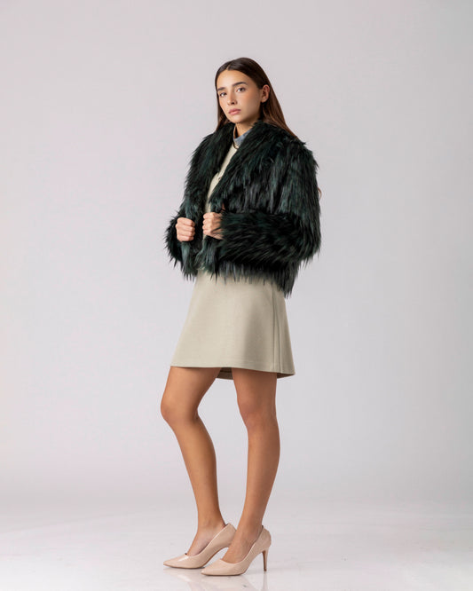 Signature Faux-Fur Coat