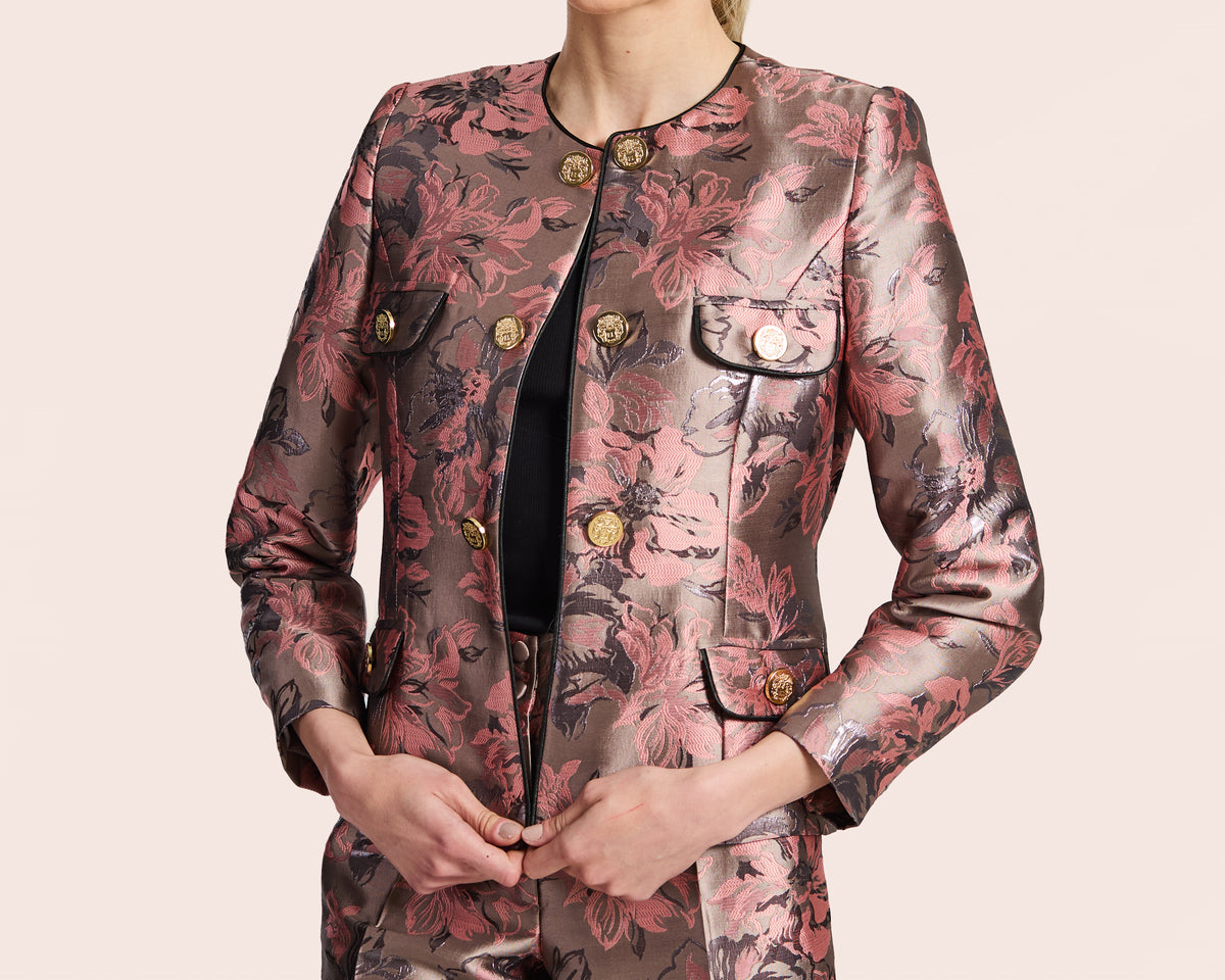 Floral Two Piece Suit