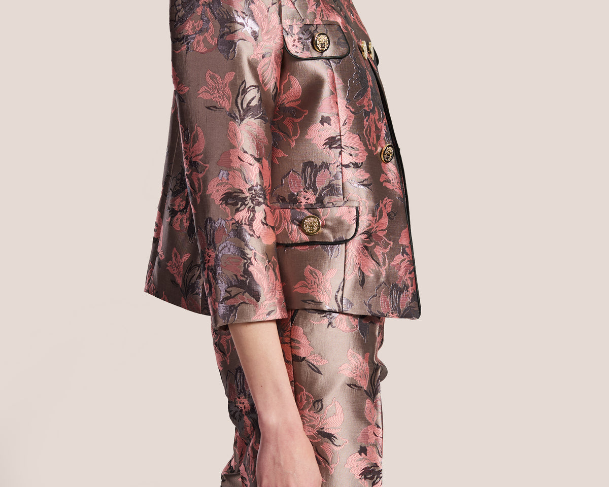 Floral Two Piece Suit