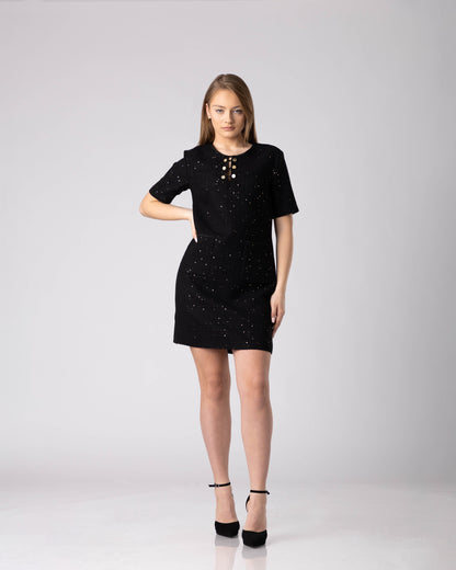 Noir Short Dress