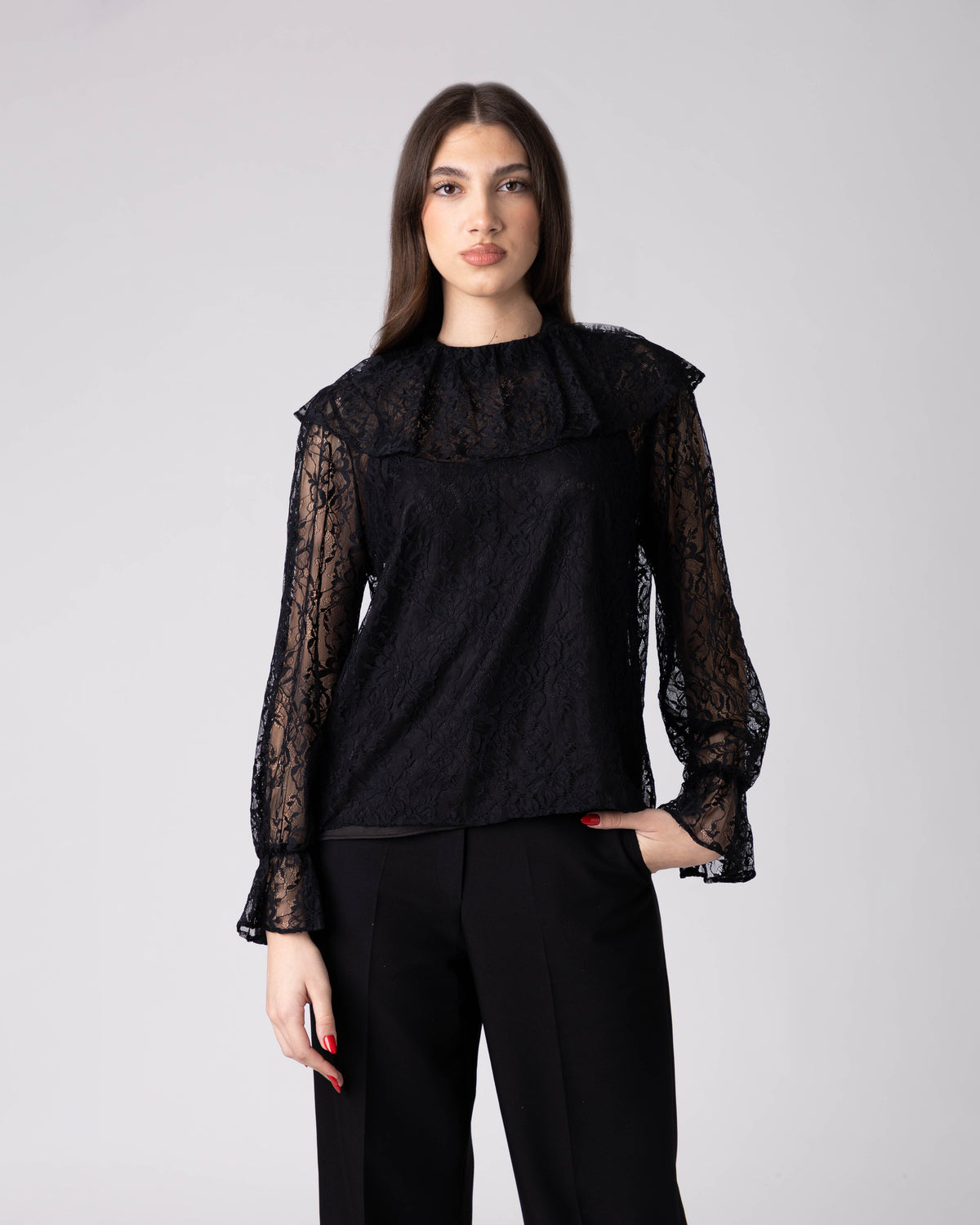 Noctelle Lace Top