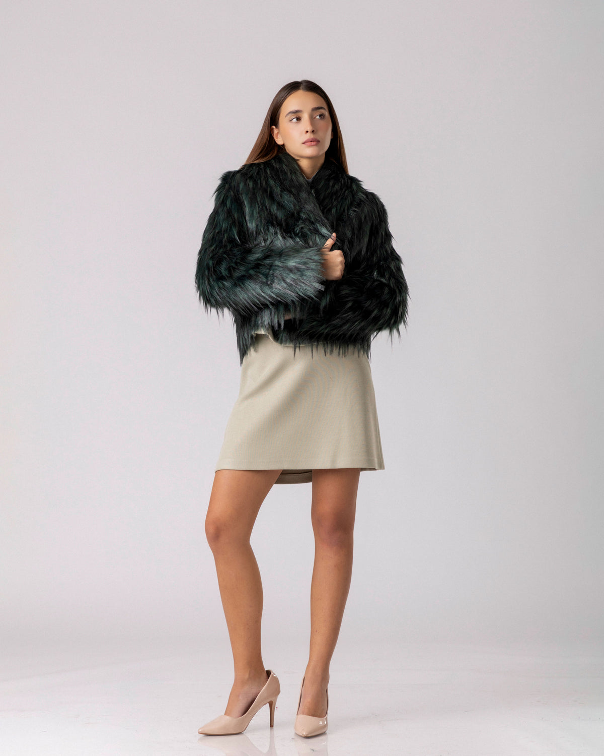 Signature Faux-Fur Coat