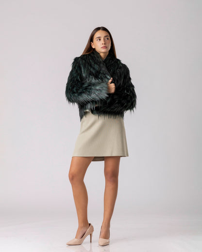 Signature Faux-Fur Coat
