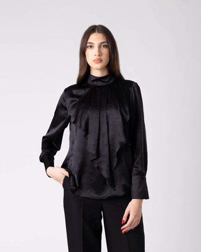 Obsidia Satin Shirt