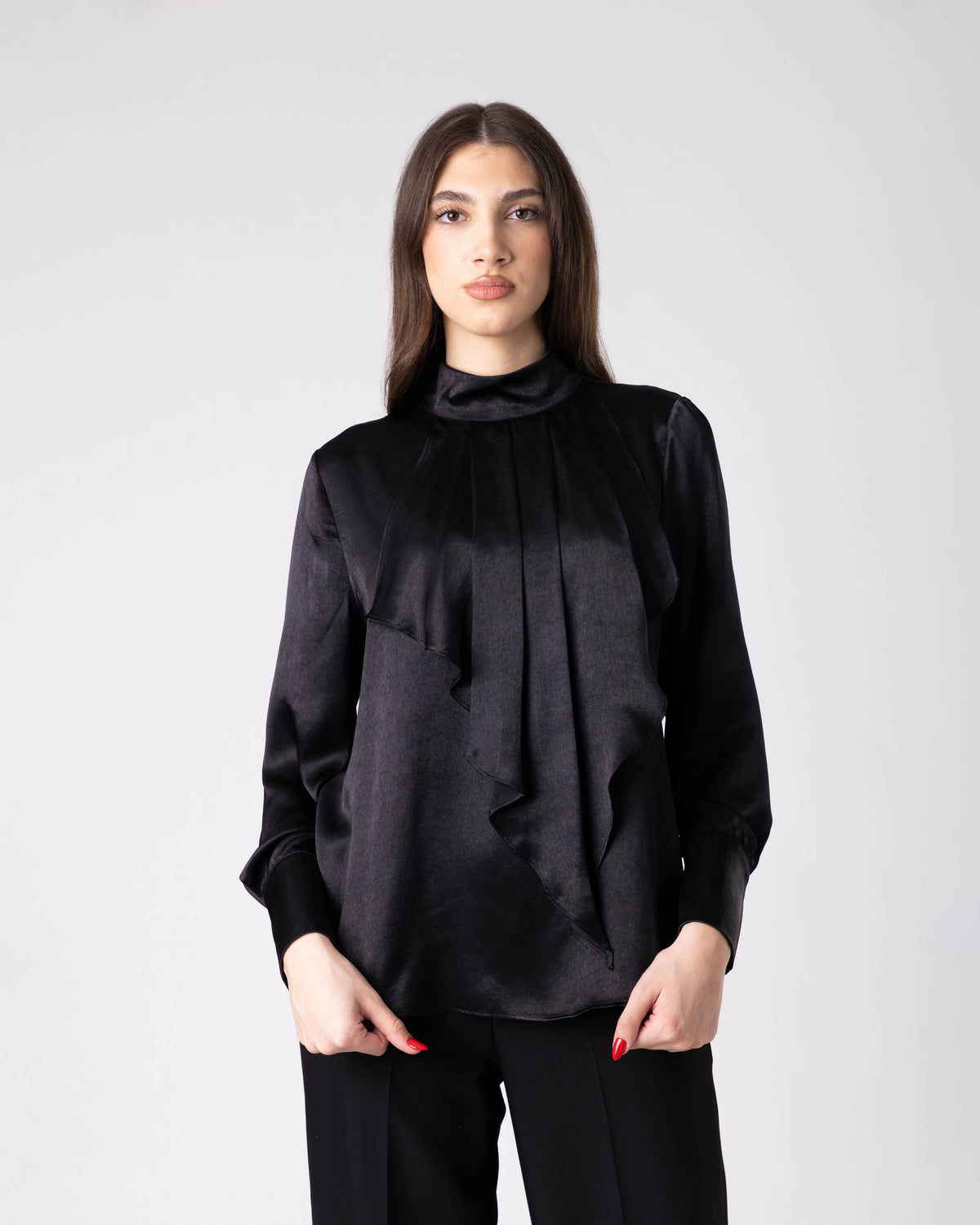 Obsidia Satin Shirt