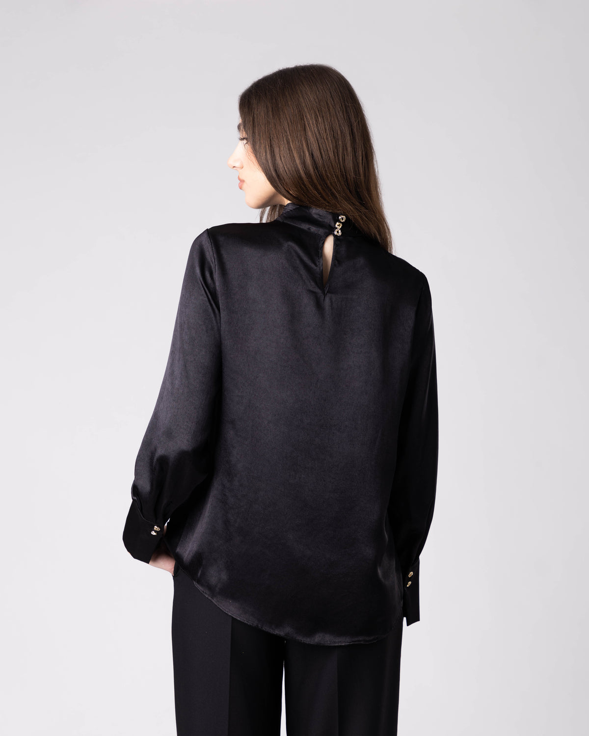 Obsidia Satin Shirt