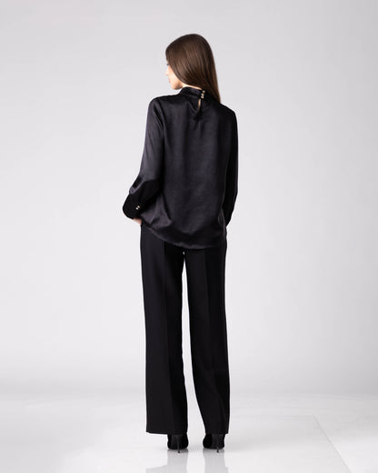 Obsidia Satin Shirt