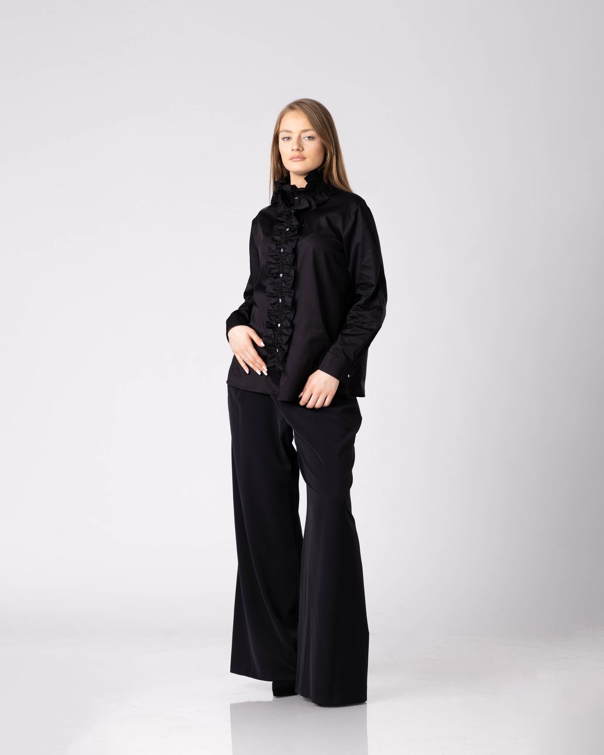 Varel Ruffled Shirt