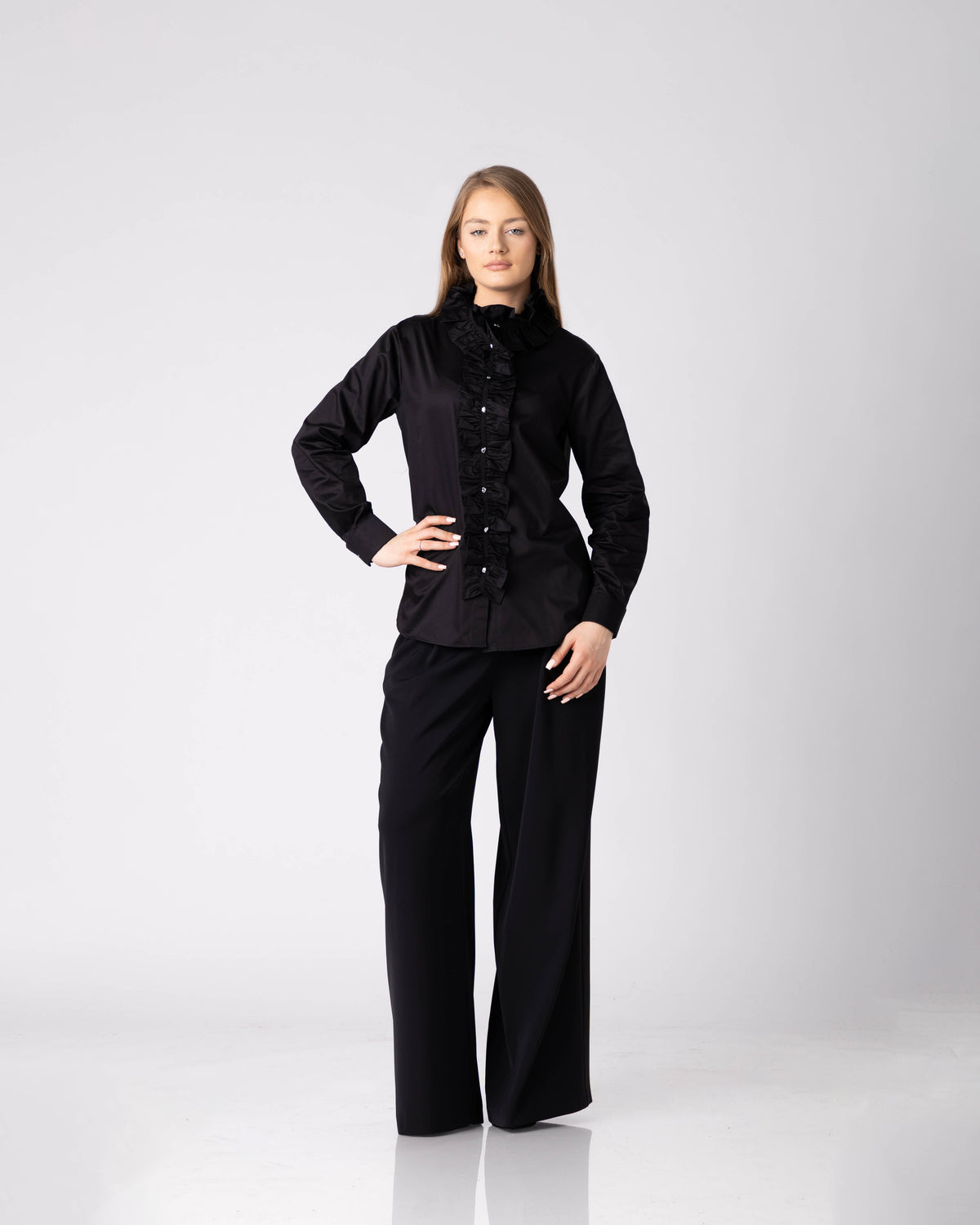 Varel Ruffled Shirt