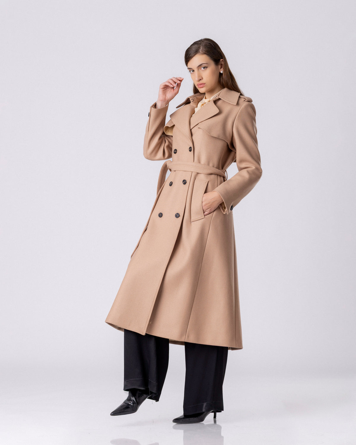 Camel Authority Coat