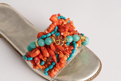 CORAL MIRAGE Slippers