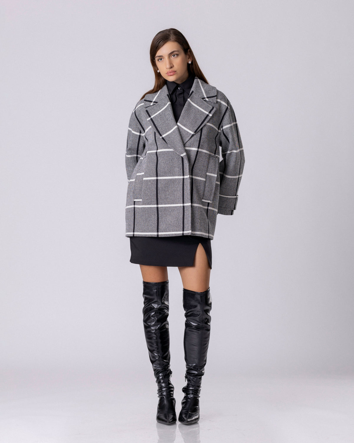 Grid Power Wool Jacket