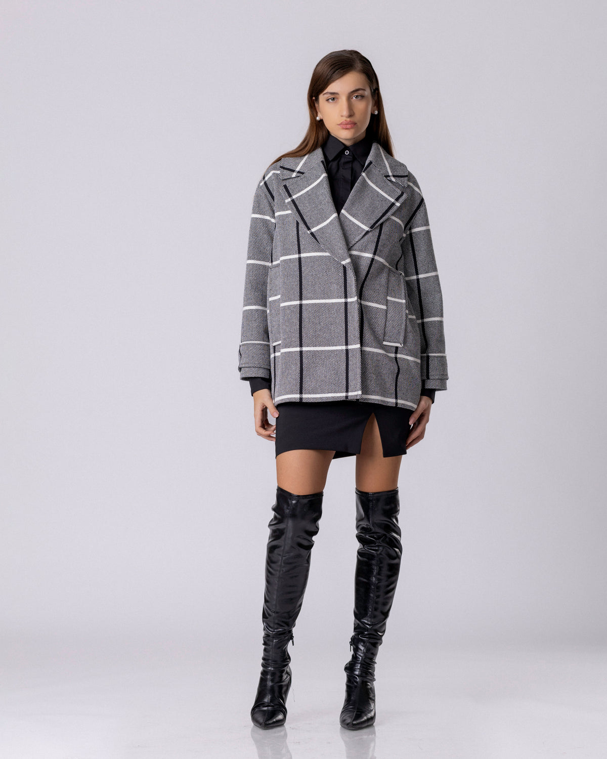Grid Power Wool Jacket
