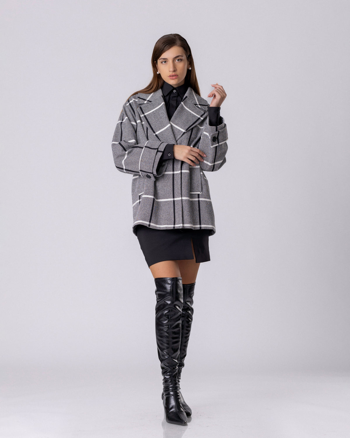 Grid Power Wool Jacket