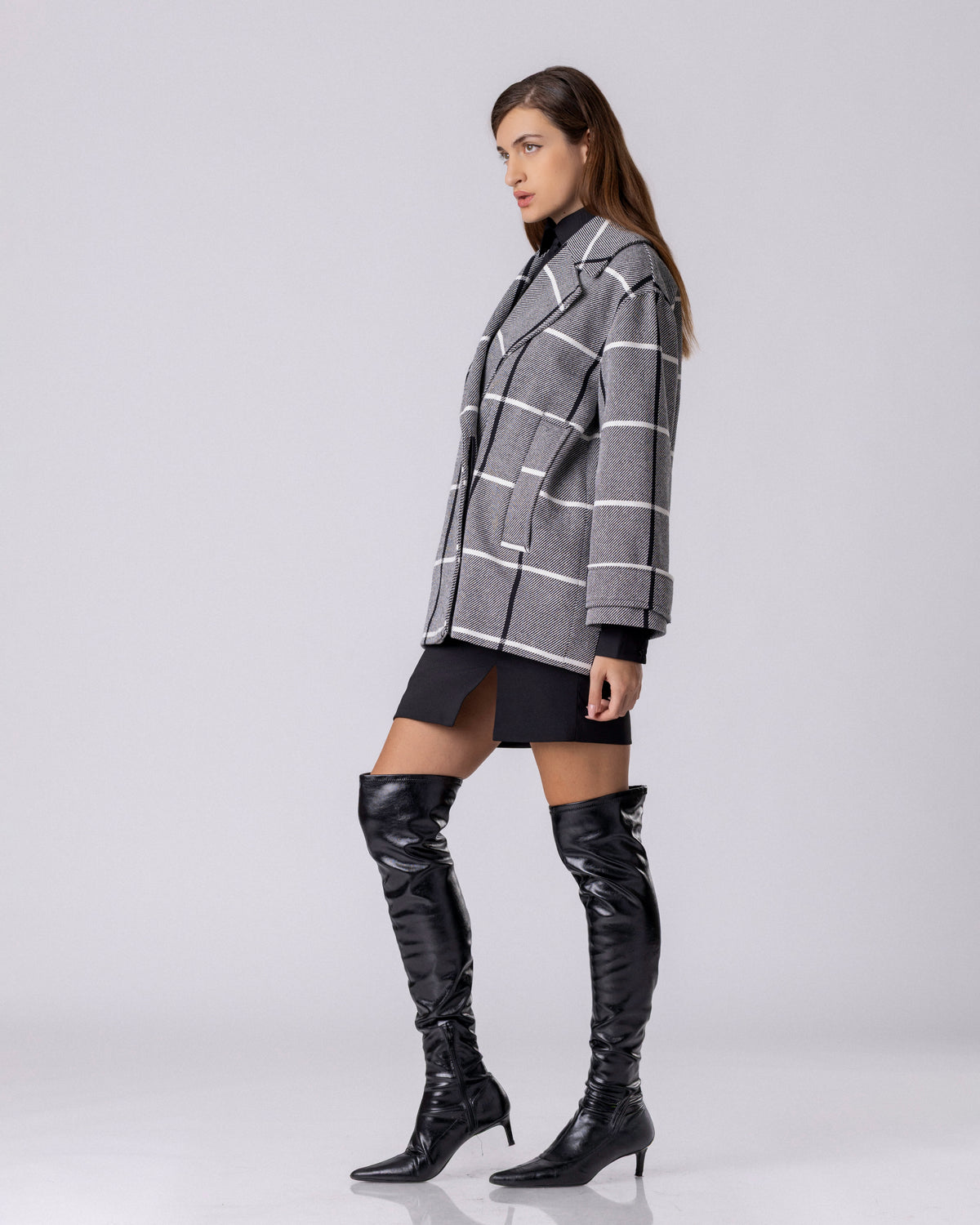 Grid Power Wool Jacket