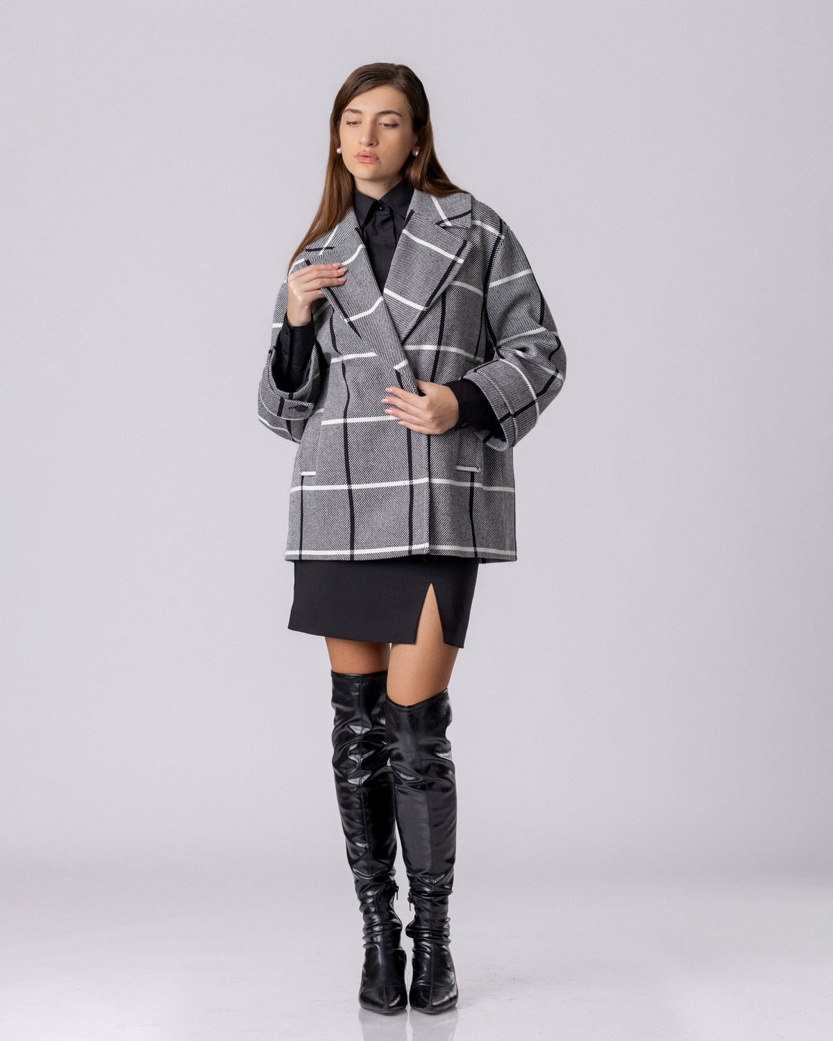 Grid Power Wool Jacket