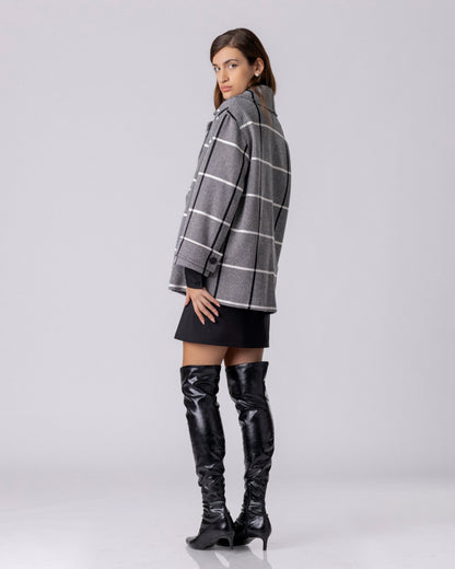 Grid Power Wool Jacket