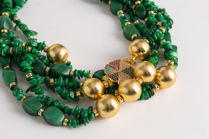 EMERALD BLOOM Necklace