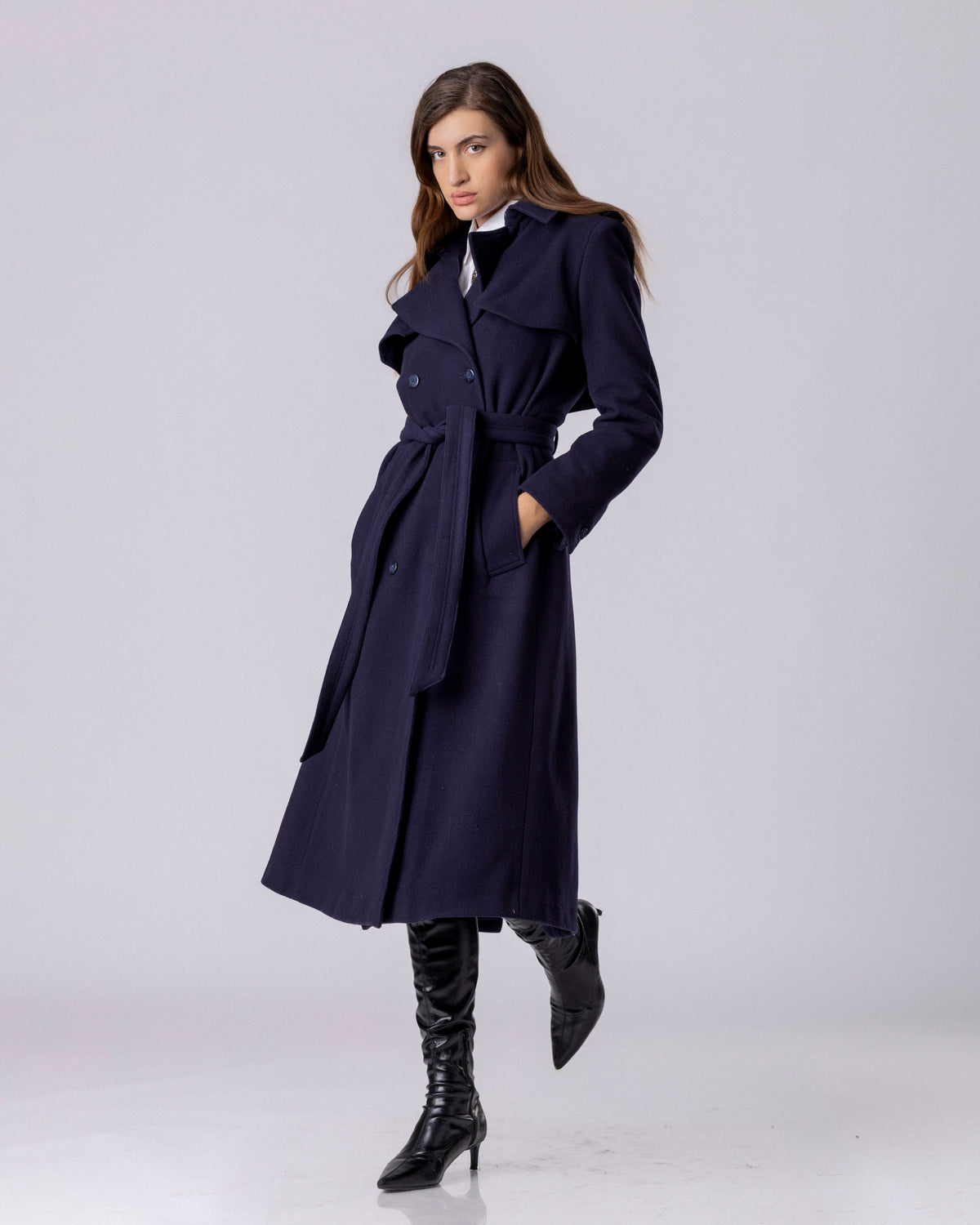 Navy Prestige Coat