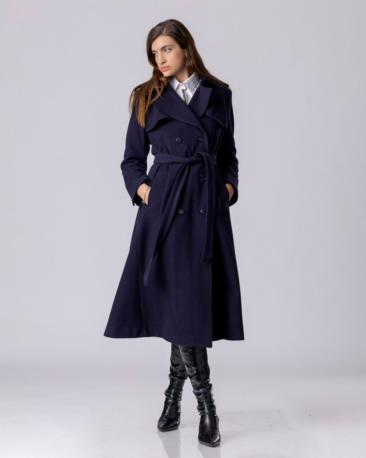 Navy Prestige Coat