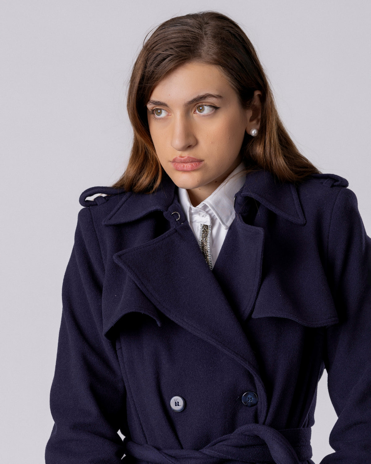 Navy Prestige Coat