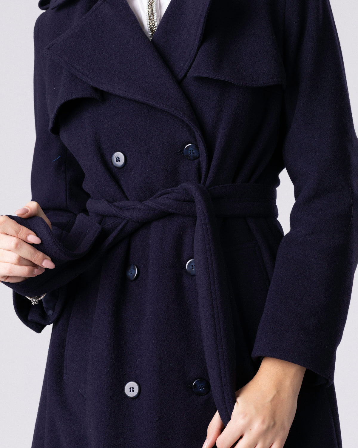 Navy Prestige Coat