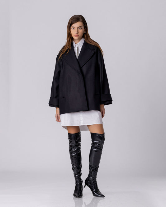 Noir Edge Short Coat