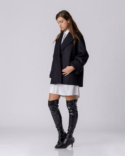 Noir Edge Short Coat