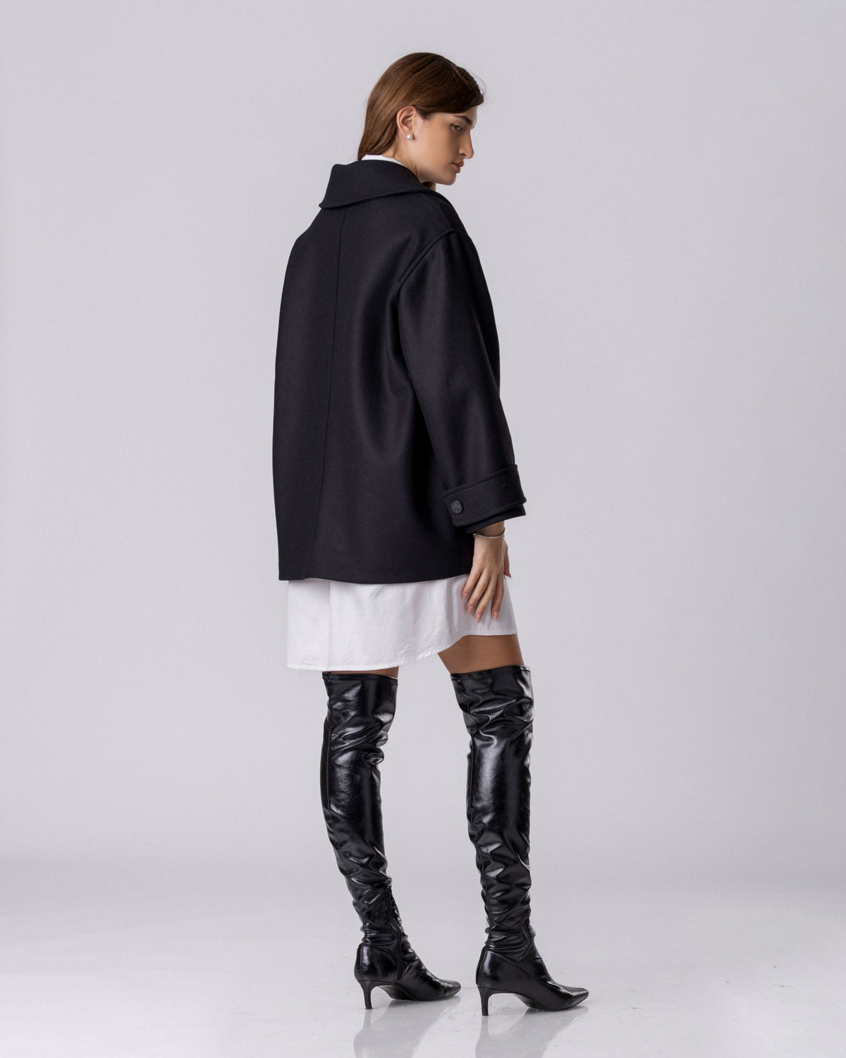 Noir Edge Short Coat
