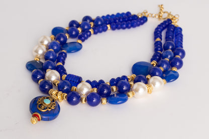 AZURE EMBRACE Necklace