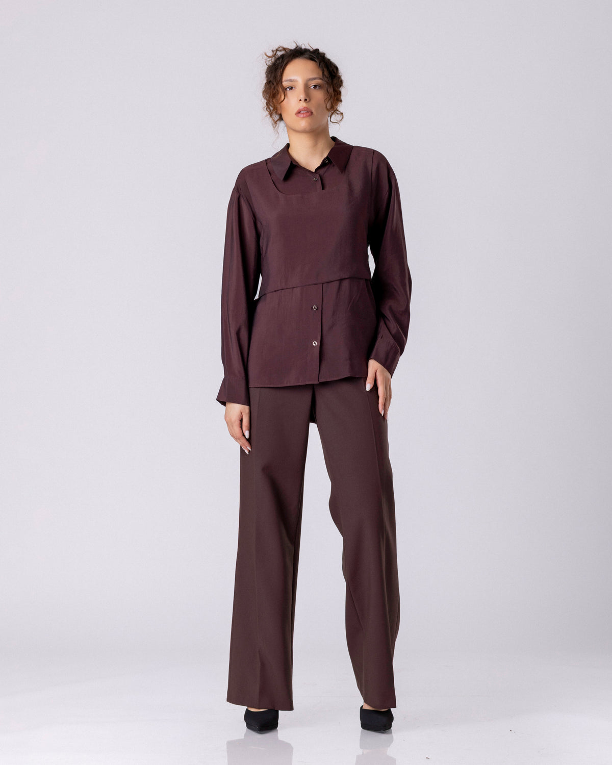 Structured Layered Shirt