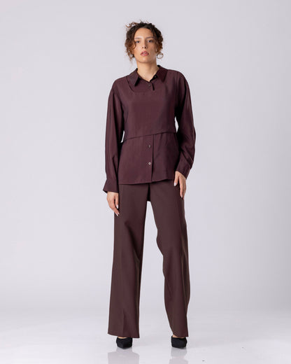 Structured Layered Shirt