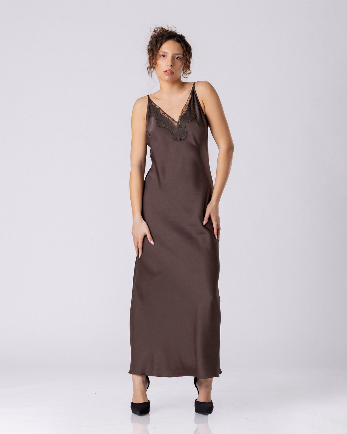 Lira Minimalist Slip Dress