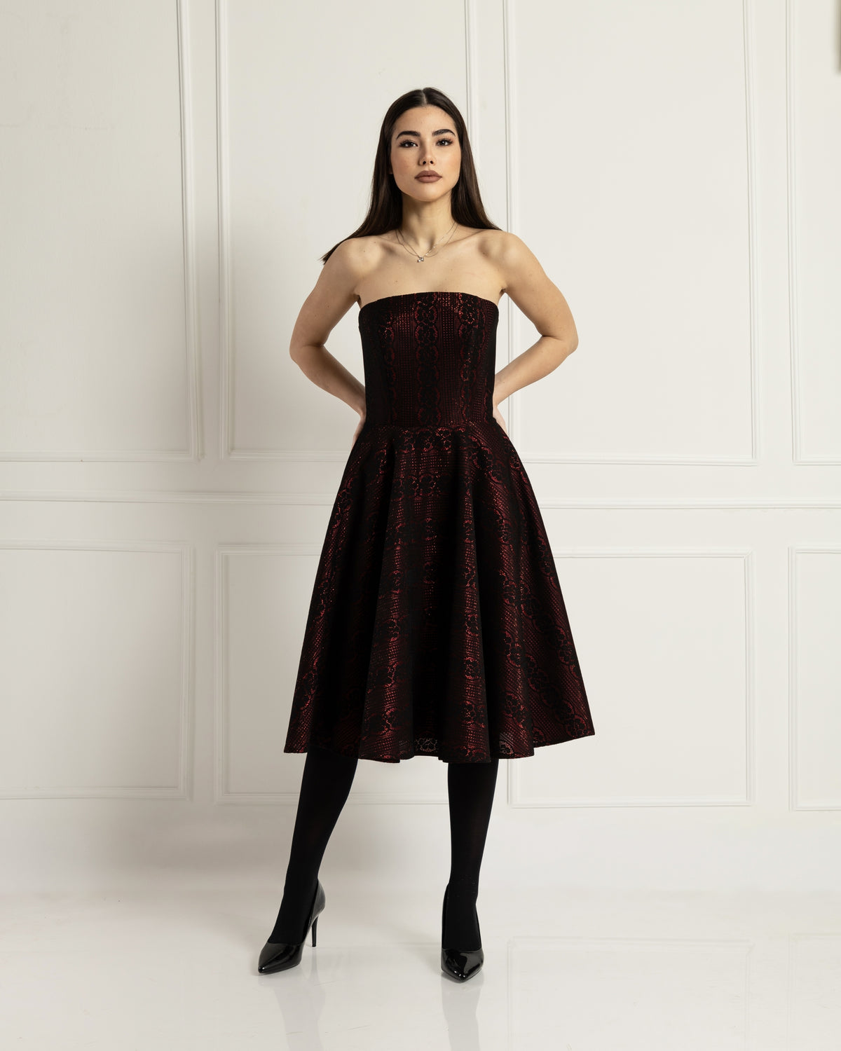 Midnight Serpent Gown