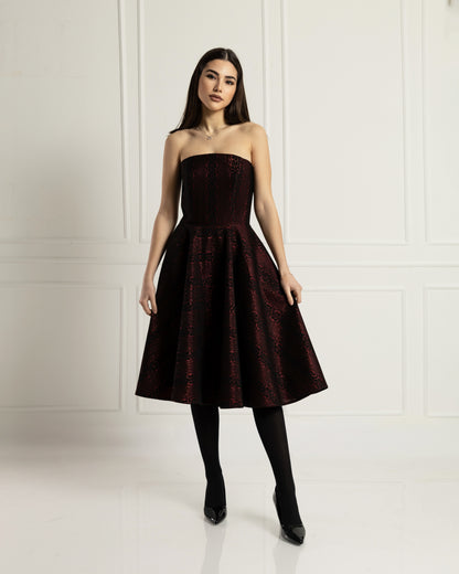 Midnight Serpent Gown