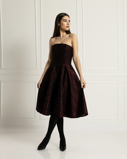 Midnight Serpent Gown