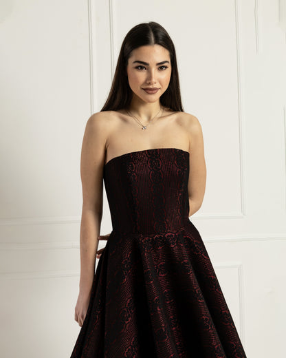 Midnight Serpent Gown