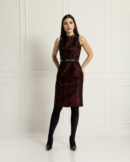 Scarlet Serpent Dress