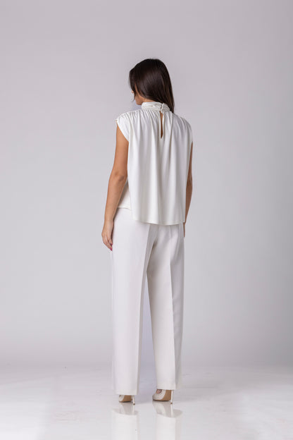 Elion High-Neck Blouse