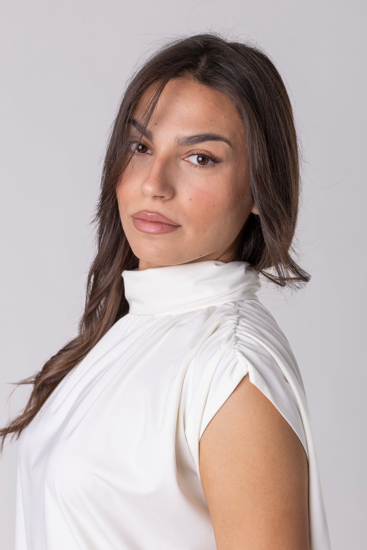 Elion High-Neck Blouse