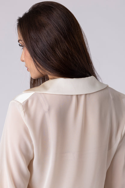 Averin Drape Blouse